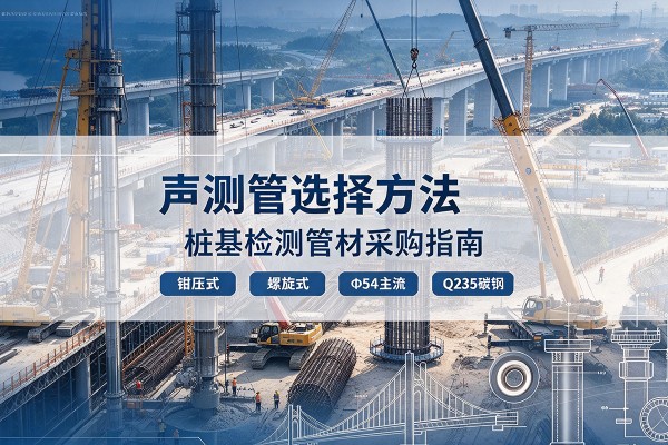 漳县声测管选型标准