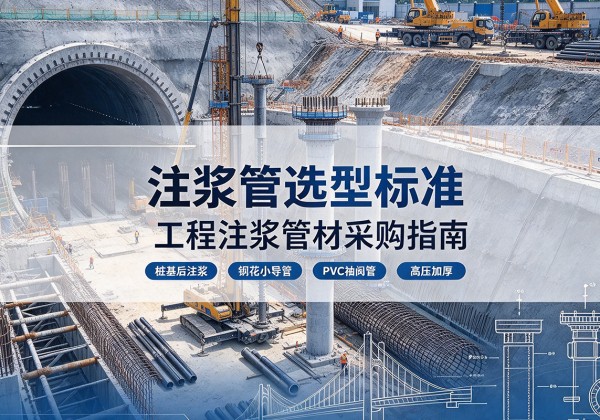 漳县注浆管选型标准